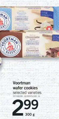 Fortinos Voortman wafer cookies, 300 g offer