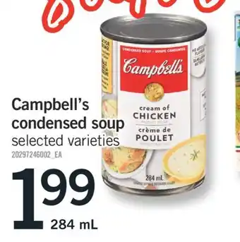 Fortinos CAMPBELL'S CONDENSED SOUP offer
