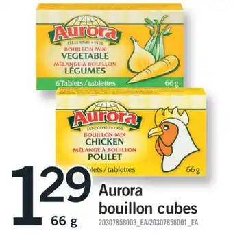 Fortinos AURORA BOUILLON CUBES, 66 g offer