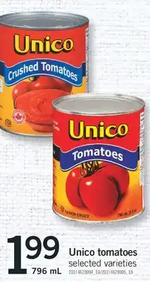 Fortinos UNICO TOMATOES offer