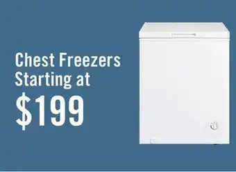 The Brick Midea 3.5 Cu. Ft. Chest Freezer MC350SWAR0RC1 offer