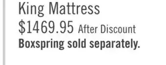 The Brick Serta iComfort Hybrid ProHD Vanguard 3.0 Eurotop King Mattress offer