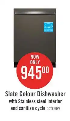 The Brick GE Top-Control Dishwasher with Sanitize Cycle - GDT650SMVES offer