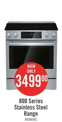 The Brick Bosch 4.6 Cu. Ft. 800 Series Electric Range - HEI8056C offer