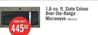 The Brick GE 1.6 Cu. Ft. Over-the-Range Microwave JVM1635SLJC offer