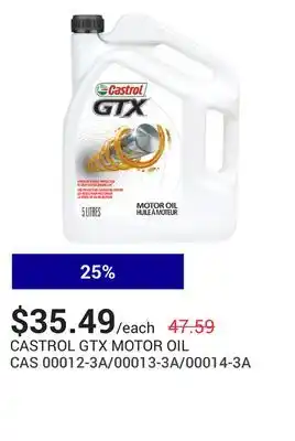 NAPA Auto Parts MOTOR OIL offer