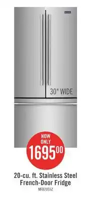The Brick Maytag 20 Cu. Ft. French-Door Refrigerator MFB2055FRZ offer