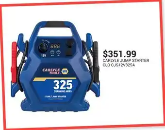 NAPA Auto Parts JUMP STARTER offer