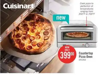 The Brick Cuisinart Indoor Countertop Pizza Oven - CPZ-120C offer