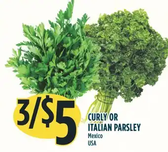 Marché Adonis CURLY OR ITALIAN PARSLEY offer