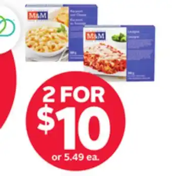 Rexall M&M FOOD MARKET Single Serve Entrées offer
