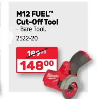 Bumper to Bumper Milwaukee M12 FUEL Cut-OffTool offer