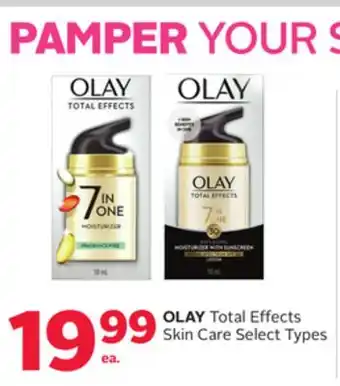 Rexall OLAY Total Effects Skin Care offer