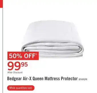 The Brick BEDGEAR Air-X Queen Mattress Protector offer