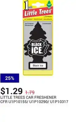 NAPA Auto Parts CAR FRESHENER offer