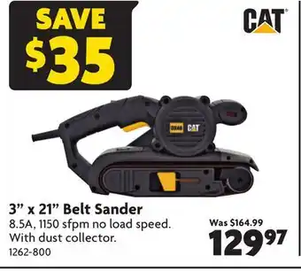 Home Hardware 3 x 21 Belt Sander offer