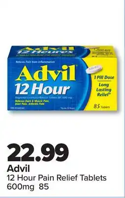 PharmaChoice Advil 12 Hour Pain Relief Tablets offer
