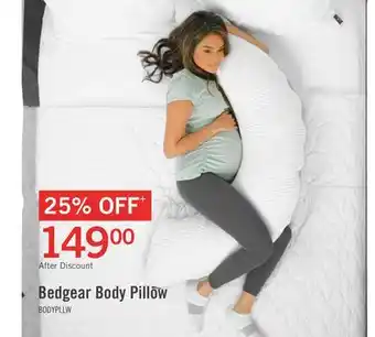 The Brick BEDGEAR Body Pillow offer