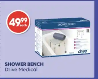 Wellwise by Shoppers SHOWER BENCH Drive Medical offer