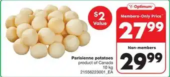 Wholesale Club PARISIENNE POTATOES, 10 KG offer