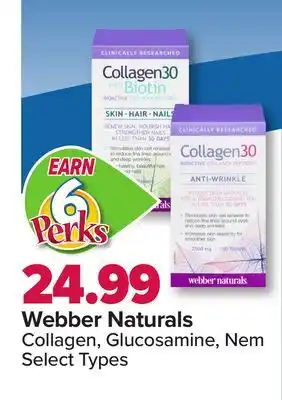 PharmaChoice Webber Naturals Collagen, Glucosamine, Nem offer