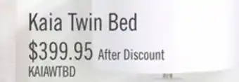 The Brick Kaia Twin Bed offer