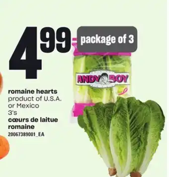Independent City Market CŒURS DE LAITUE ROMAINE, 3's offer
