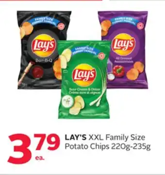 Rexall LAY'S XXL Family Size Potato Chips offer