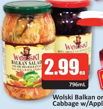 Starsky Wolski Balkan or Red Cabbage w/Apples Salad offer