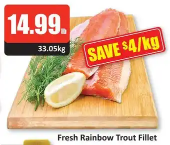 Starsky Fresh Rainbow Trout Fillet offer