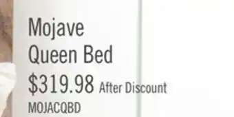 The Brick Mojave Queen Bed offer