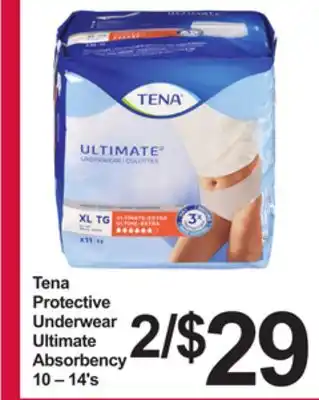Pharmasave Tena Protective Underwear Ultimate Absorbency offer