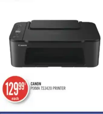 Shoppers Drug Mart CANON PIXMA TS3420 PRINTER offer