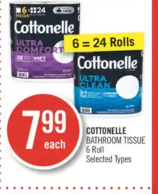 Shoppers Drug Mart COTTONELLE BATHROOM TISSUE offer