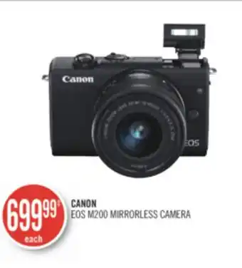 Shoppers Drug Mart CANON EOS M200 MIRRORLESS CAMERA offer