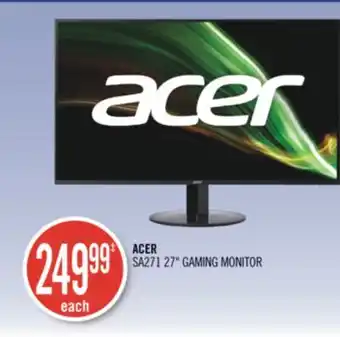 Shoppers Drug Mart ACER SA271 27 GAMING MONITOR offer
