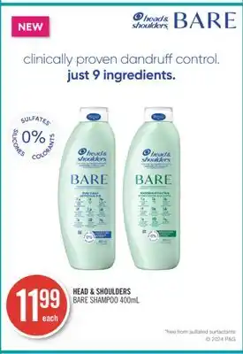 Shoppers Drug Mart HEAD & SHOULDERS offer