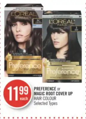 Shoppers Drug Mart PREFERENCE or MAGIC ROOT COVER UP HAIR COLOUR offer