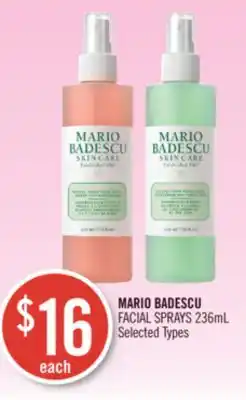 Shoppers Drug Mart MARIO BADESCU FACIAL SPRAYS offer