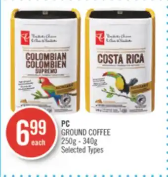 Shoppers Drug Mart PC GROUND COFFEE offer