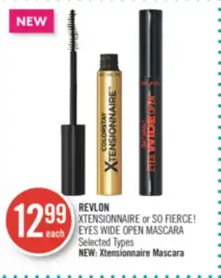Shoppers Drug Mart REVLON XTENSIONNAIRE or SO FIERCE! EYES WIDE OPEN MASCARA offer