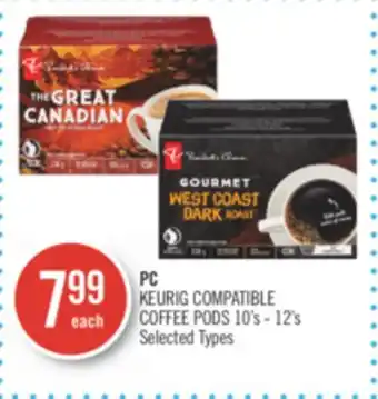 Shoppers Drug Mart PC KEURIG COMPATIBLE COFFEE PODS offer