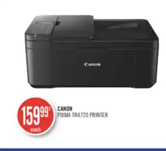 Shoppers Drug Mart CANON PIXMA TR4720 PRINTER offer