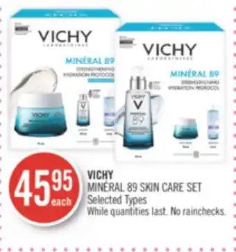 Shoppers Drug Mart VICHY MINÉRAL 89 SKIN CARE SET offer