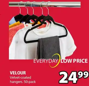 JYSK Velour Velvet-coated hangers offer