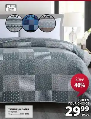 JYSK Tasha/Asha/Sasha Bedspread offer