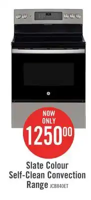 The Brick GE 5 Cu. Ft. Freestanding Electric Range with No-Preheat Air Fry - JCB840ETES offer