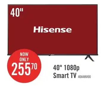 The Brick Hisense A4KV 40 FHD VIDAA TV offer