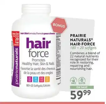 Ki Nature & Santé PRAIRIE NATURALS HAIR-FORCE offer