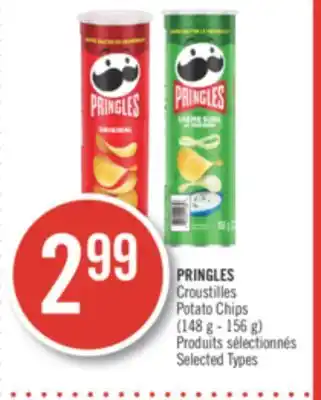 Pharmaprix PRINGLES Potato Chips offer